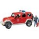 Jeep Wrangler brandweer met accessoires U02528 Bruder 1:16