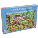 Puzzel "Vrolijke boerderij" SH56003 Schmidt
