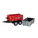 Rolly containerset(rood/grijs) R12393 Rolly Toys